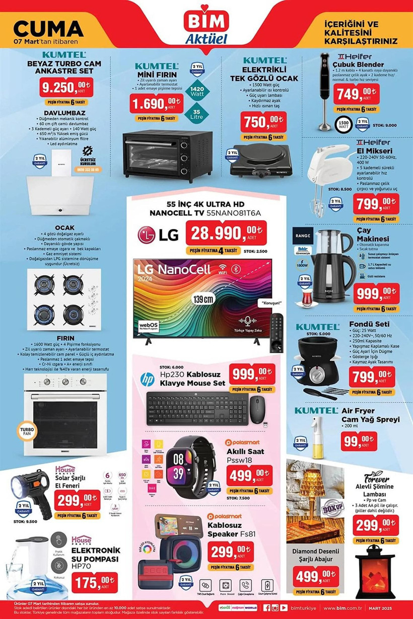 BİM 7 MART 2025 AKTÜEL KATALOĞU: BİM'e motosiklet geliyor! - Resim: 1