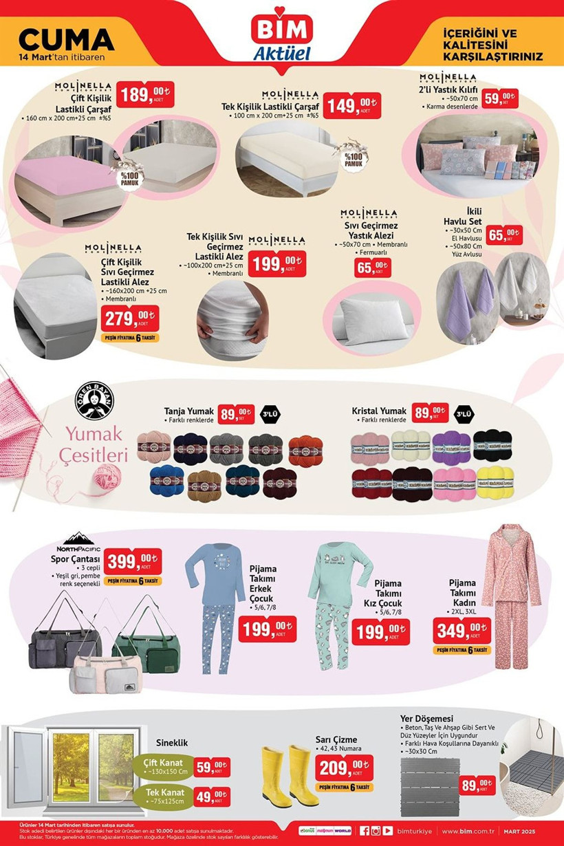 BİM 11-14 MART 2025 AKTÜEL KATALOĞU: BİM'e çapa makinesi geliyor! - Resim: 9