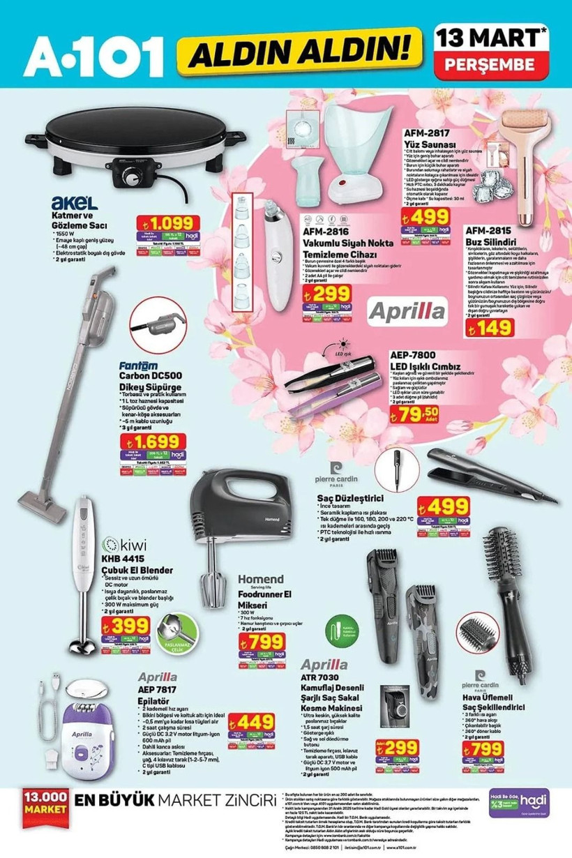 A101 13 MART 2025 AKTÜEL KATALOĞU: A101'e elektrikli moped geliyor! - Resim: 3