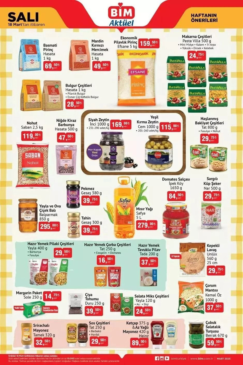 BİM 18 MART 2025 AKTÜEL KATALOĞU: BİM'de hangi ürünler indirime giriyor? - Resim: 3