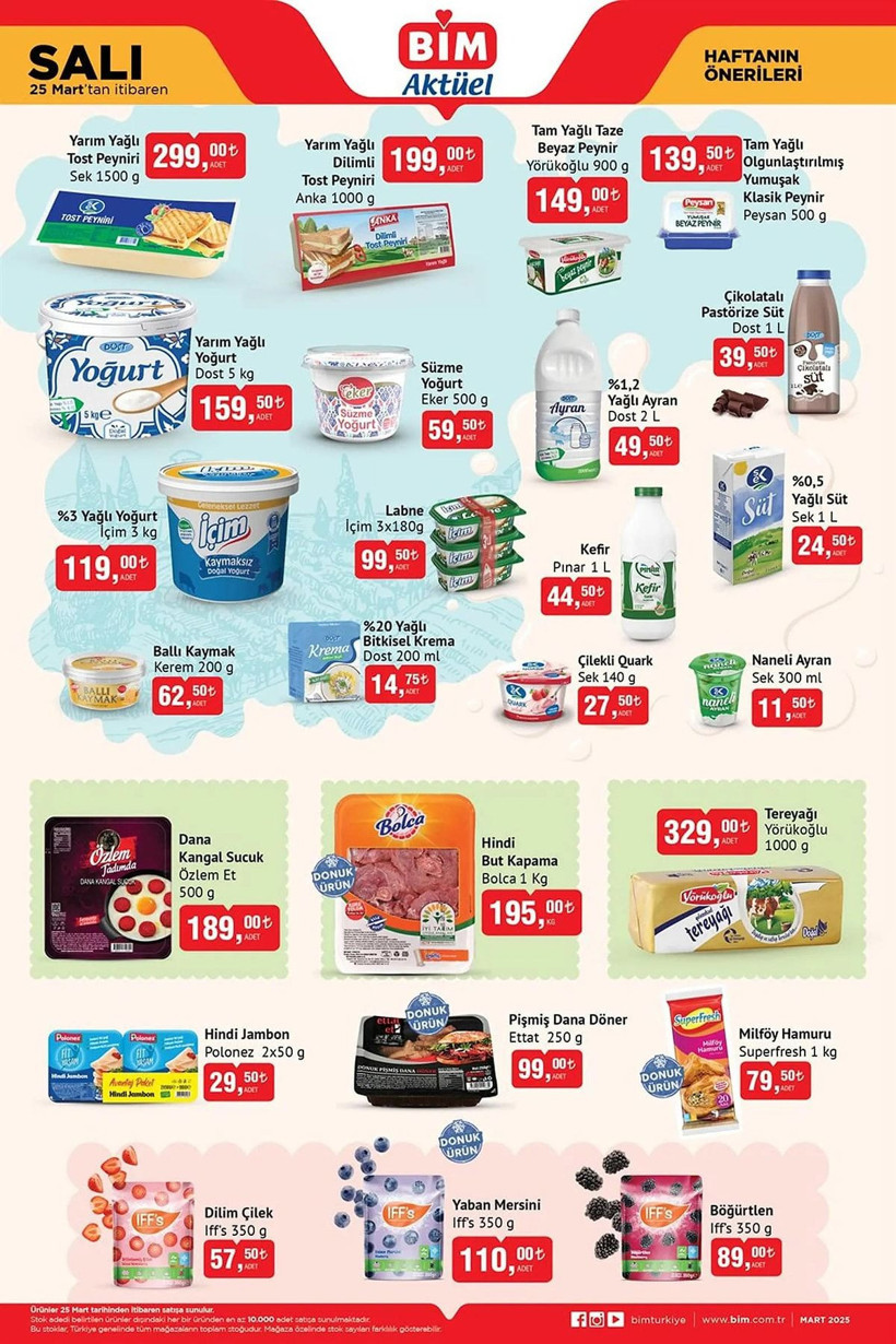 BİM 25 MART 2025 AKTÜEL KATALOĞU: BİM'de hangi ürünler indirime girdi? - Resim: 1