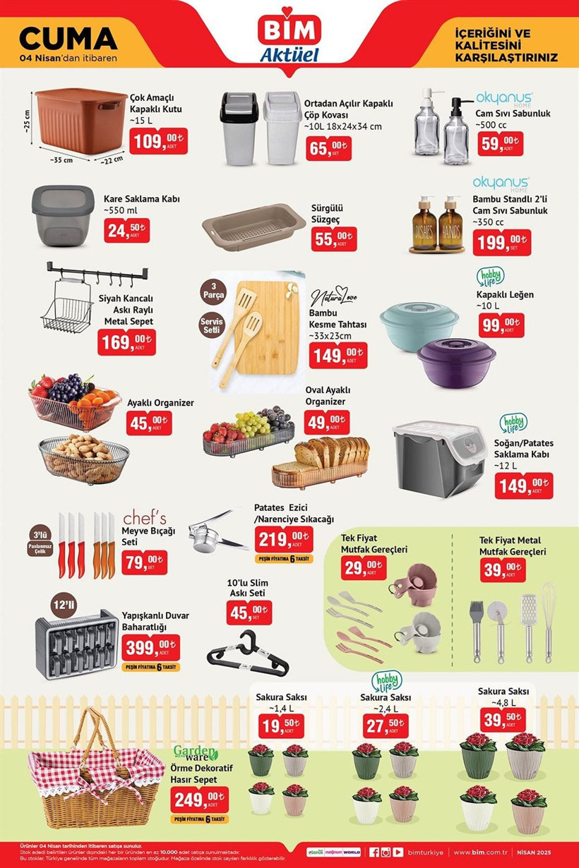 BİM 1-4 NİSAN 2025 AKTÜEL KATALOĞU: BİM'e katlanabilir elektrikli bisiklet geliyor! - Resim: 5