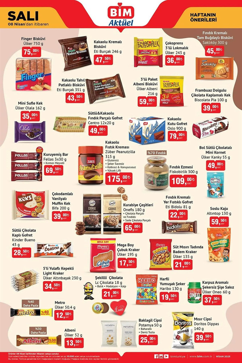 BİM 8 NİSAN 2025 AKTÜEL KATALOĞU: BİM'de hangi ürünler indirimli? - Resim: 2