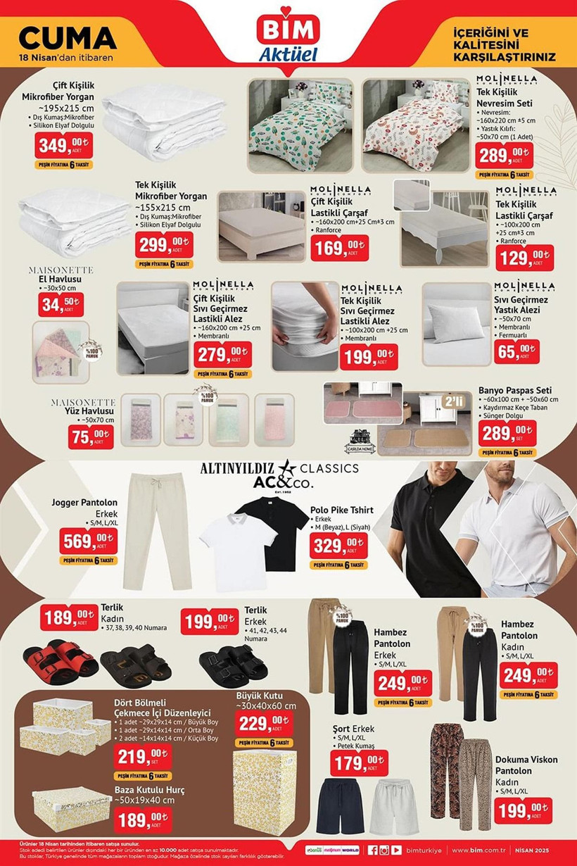 BİM 15-18 NİSAN 2025 AKTÜEL KATALOĞU: BİM'e klima geliyor! - Resim: 8