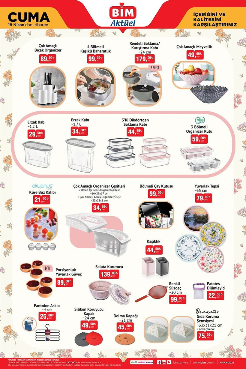 BİM 18 NİSAN 2025 AKTÜEL KATALOĞU: BİM'e kickscooter geliyor! - Resim: 4