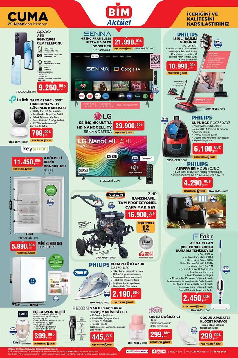 BİM 22-25 NİSAN 2025 AKTÜEL KATALOĞU: BİM'e 3 tekerlekli elektrikli motor geliyor! - Resim: 4