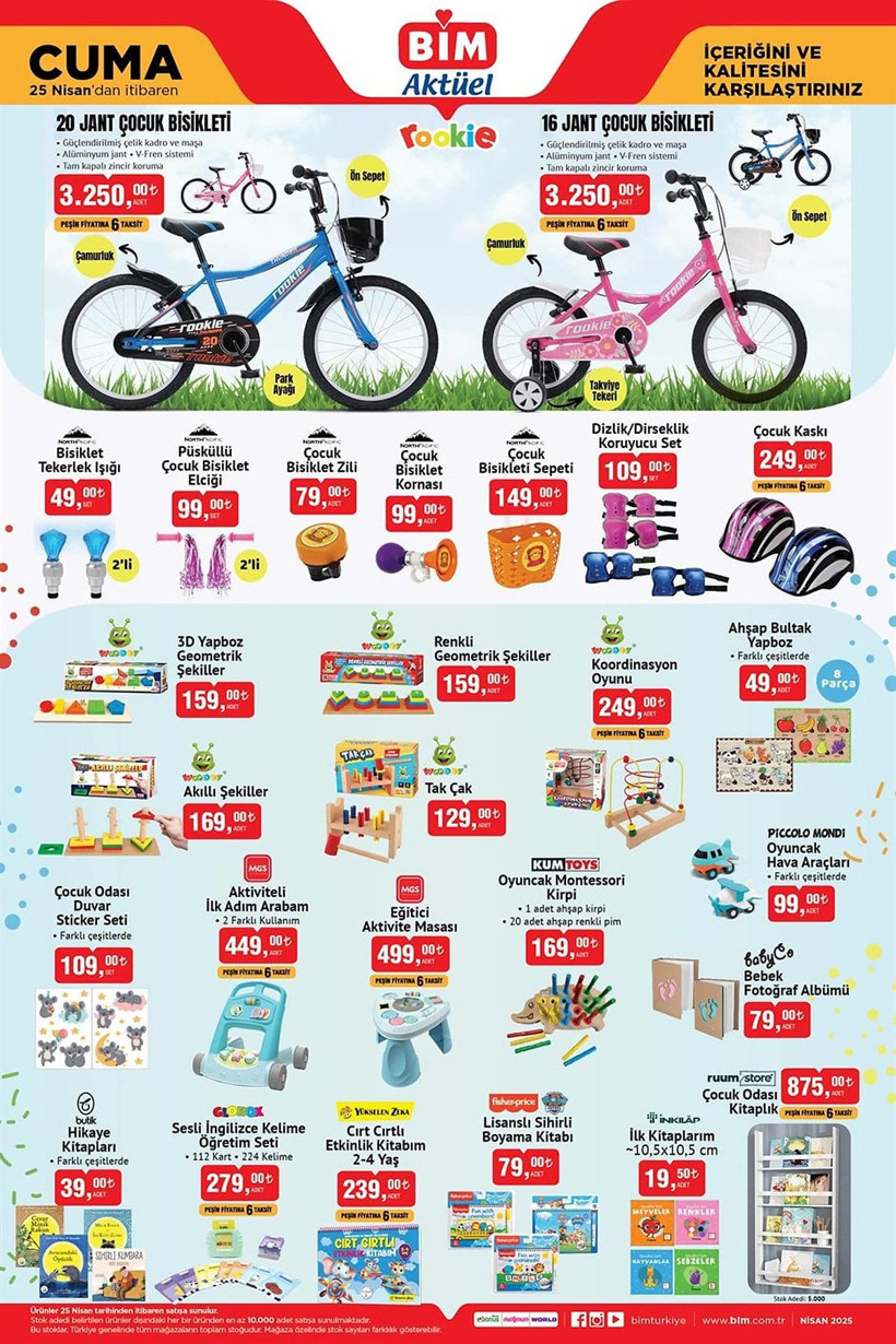 BİM 22-25 NİSAN 2025 AKTÜEL KATALOĞU: BİM'e 3 tekerlekli elektrikli motor geliyor! - Resim: 9