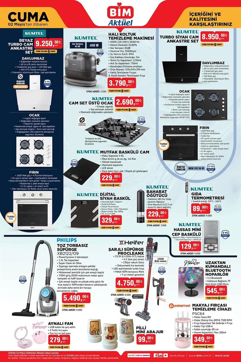 BİM 29 NİSAN-2 MAYIS 2025 AKTÜEL KATALOĞU: BİM'e 4 kişilik aile çadırı geliyor! - Resim: 6