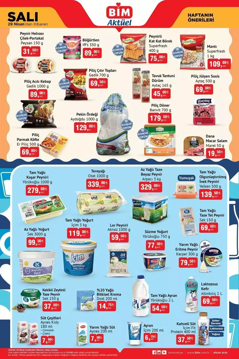 BİM 29 NİSAN-2 MAYIS 2025 AKTÜEL KATALOĞU: BİM'e 4 kişilik aile çadırı geliyor! - Resim: 2