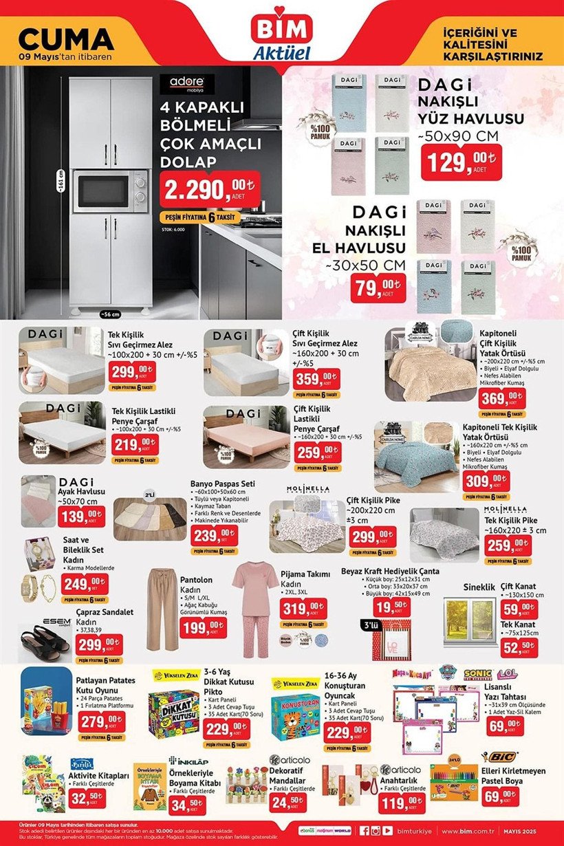 BİM 6-9 MAYIS 2025 AKTÜEL KATALOĞU: BİM'e motosiklet geliyor! - Resim: 12