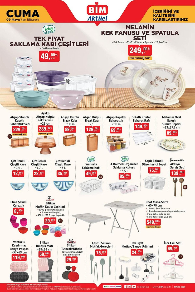 BİM 6-9 MAYIS 2025 AKTÜEL KATALOĞU: BİM'e motosiklet geliyor! - Resim: 9