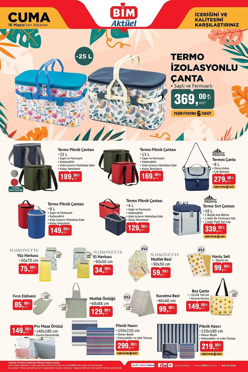 BİM 16 MAYIS 2025 AKTÜEL KATALOĞU: BİM'e oturma grubu geliyor! - Resim: 7