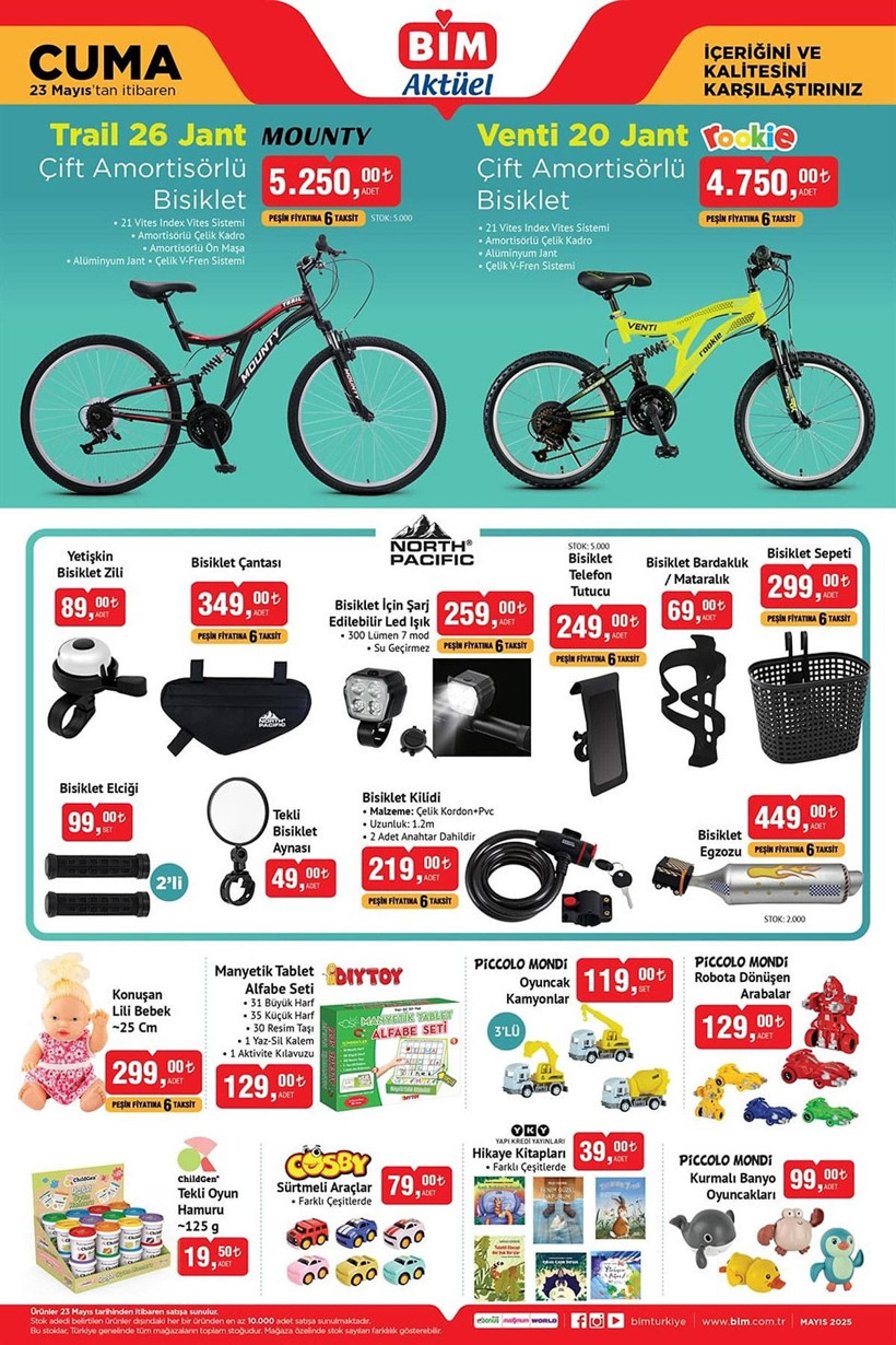 BİM 23 MAYIS 2025 AKTÜEL KATALOĞU: BİM'e motosiklet geliyor! - Resim: 8