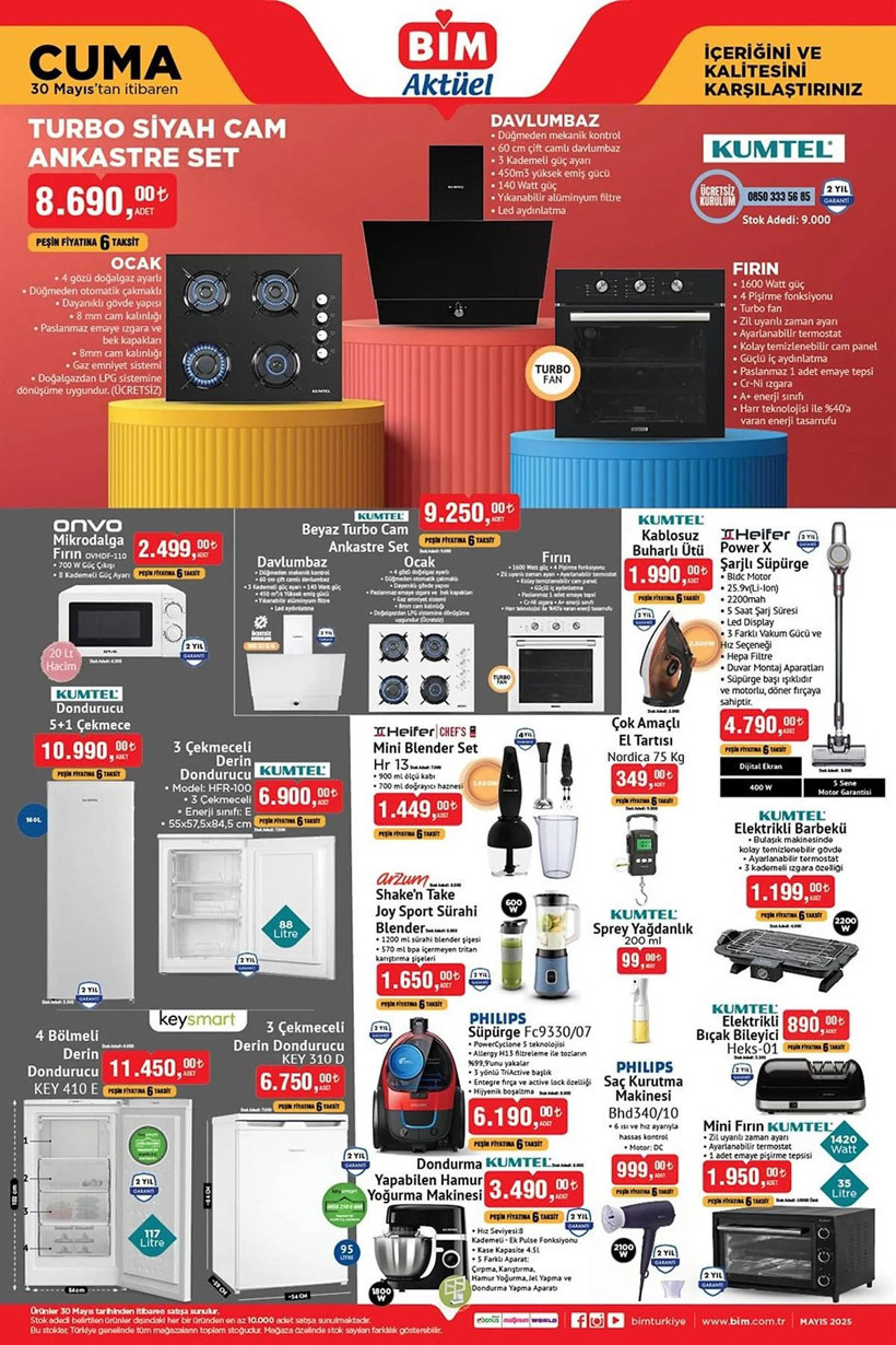 BİM 30 MAYIS 2025 AKTÜEL KATALOĞU: BİM'e çelik kasa geliyor! - Resim: 2