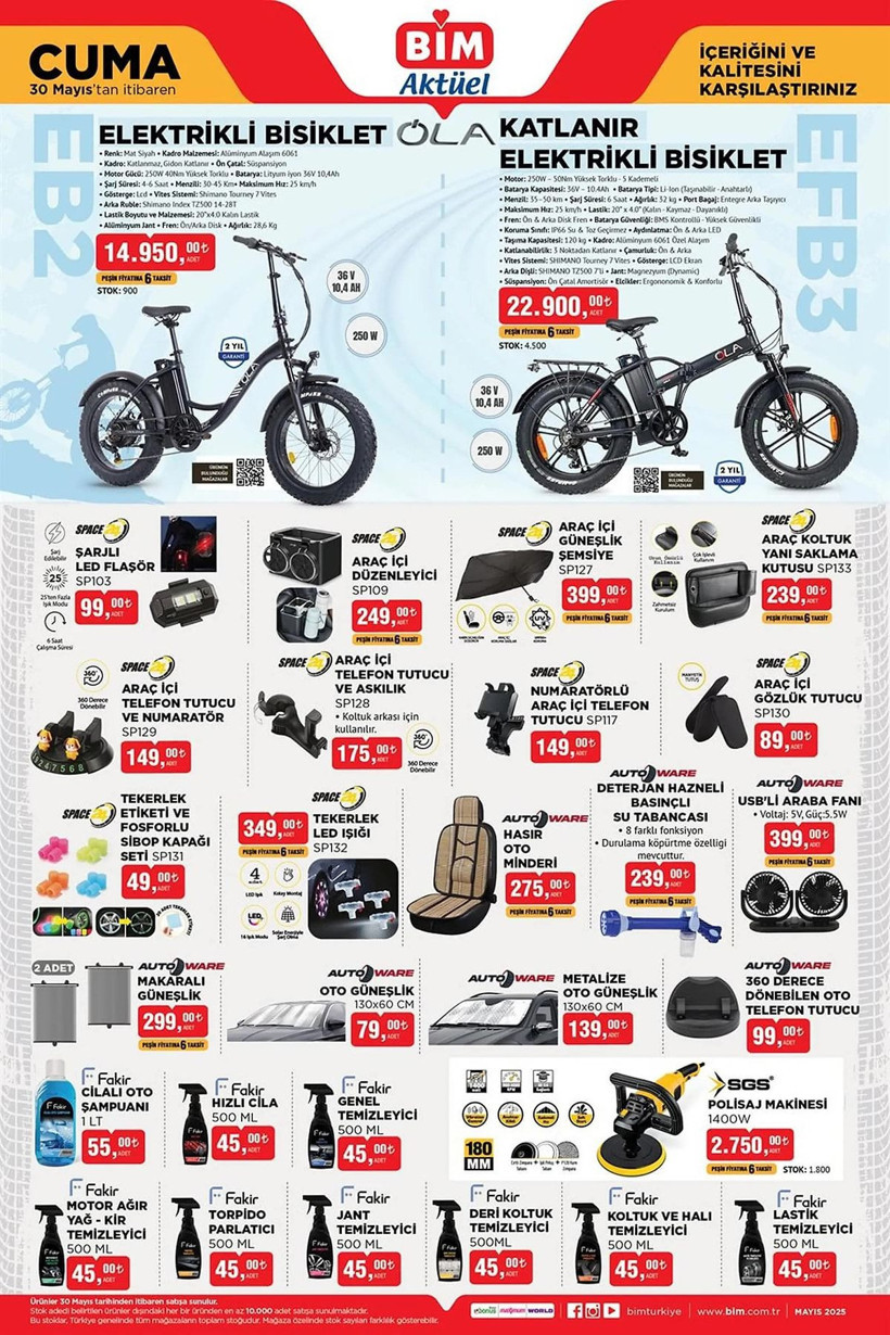 BİM 30 MAYIS 2025 AKTÜEL KATALOĞU: BİM'e çelik kasa geliyor! - Resim: 3