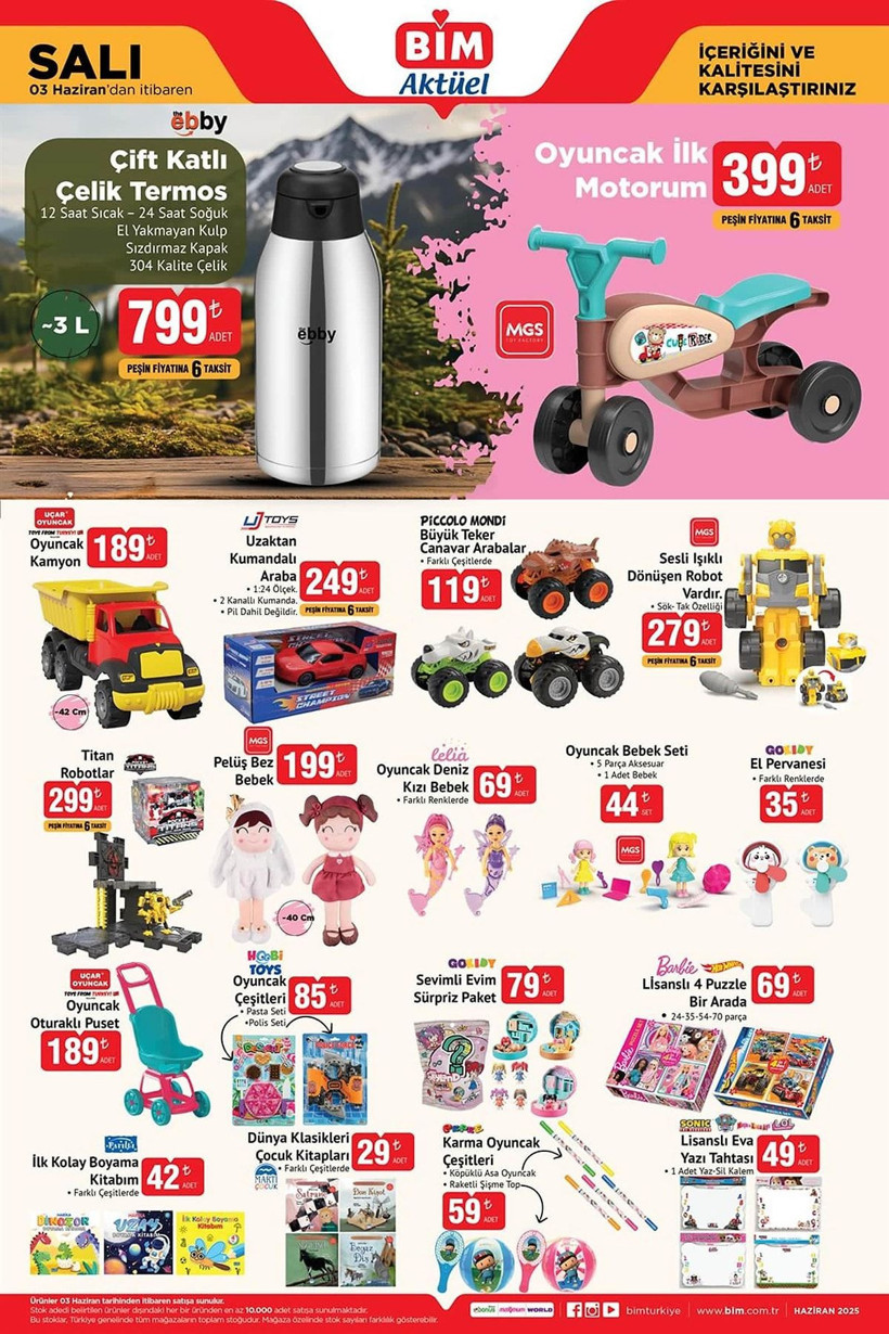 BİM 3 HAZİRAN 2025 AKTÜEL KATALOĞU: BİM'e 3 tekerlekli elektrikli motor geliyor! - Resim: 8