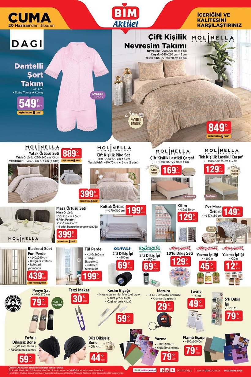 BİM 17-20 HAZİRAN 2025 AKTÜEL KATALOĞU: BİM'e drone geliyor! - Resim: 13