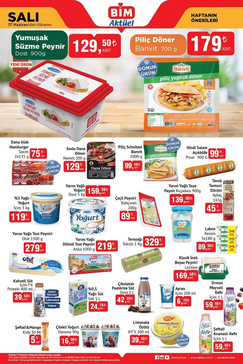 BİM 17 HAZİRAN 2025 AKTÜEL KATALOĞU: BİM'de hangi ürünler indirimli? - Resim: 2