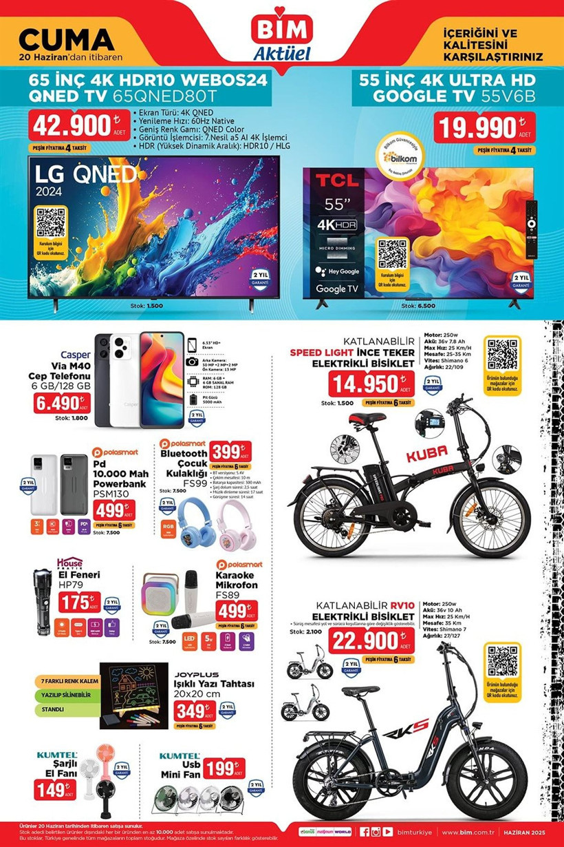 BİM 20 HAZİRAN 205 AKTÜEL KATALOĞU: BİM'e büyük aile çadırı geliyor! - Resim: 2