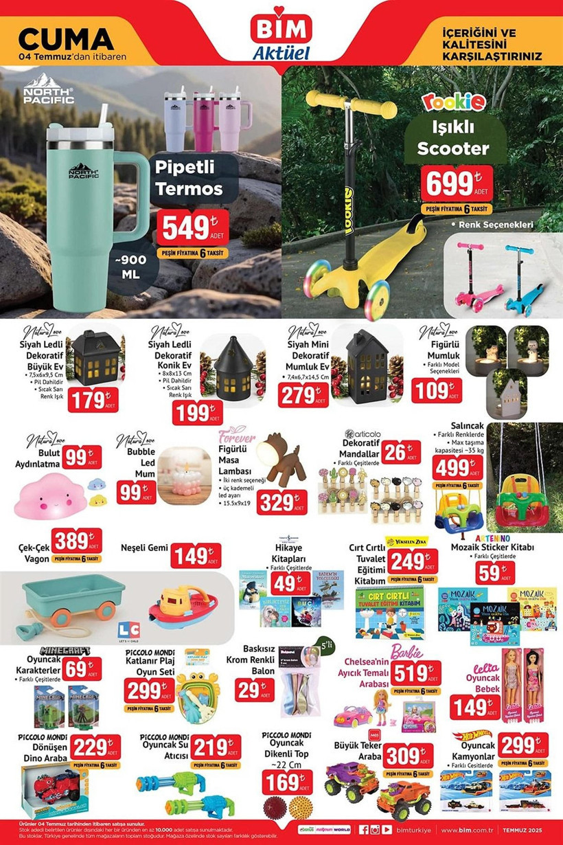 BİM 4 TEMMUZ 2025 AKTÜEL KATALOĞU: BİM'e cep telefonu geliyor! - Resim: 7