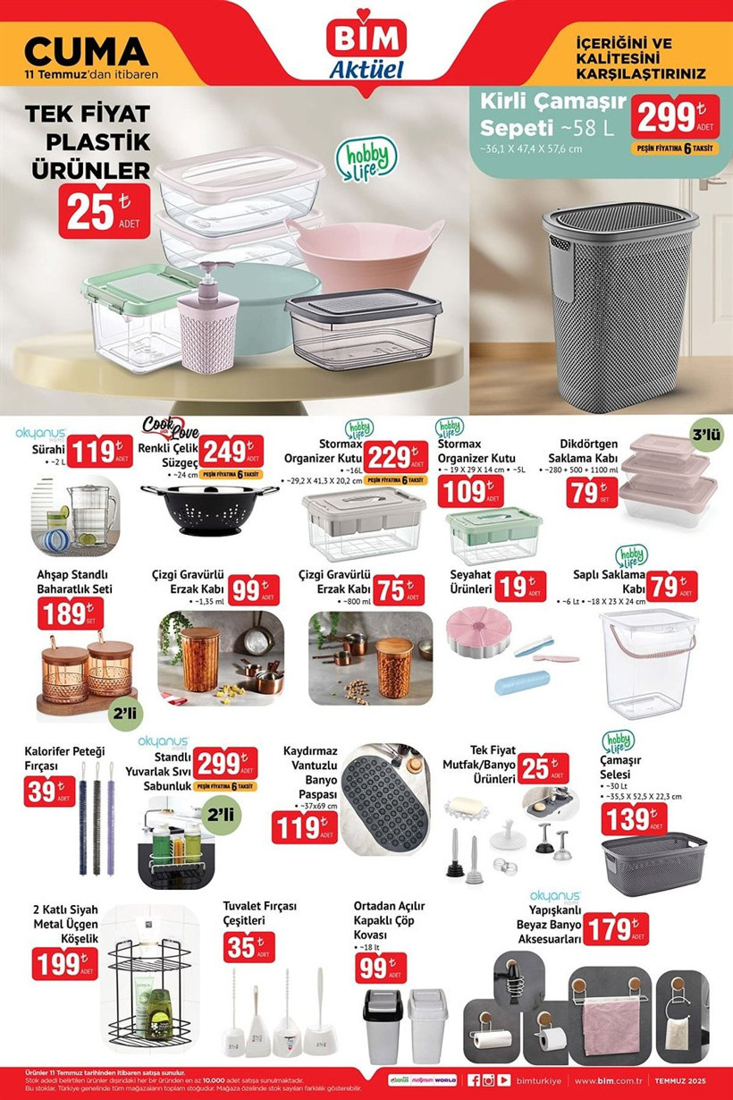 BİM 11 TEMMUZ 2025 AKTÜEL KATALOĞU: BİM'e tablet geliyor! - Resim: 5