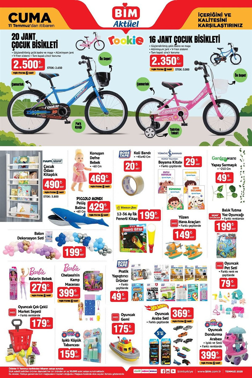 BİM 11 TEMMUZ 2025 AKTÜEL KATALOĞU: BİM'e tablet geliyor! - Resim: 7