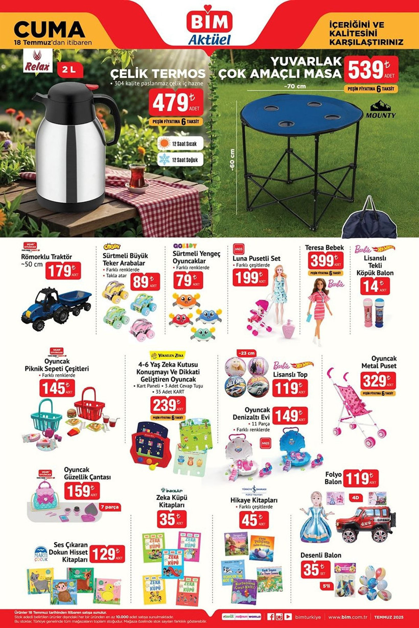 BİM 15-18 TEMMUZ 2025 AKTÜEL KATALOĞU: BİM'e Off-Road ATV geliyor! - Resim: 5