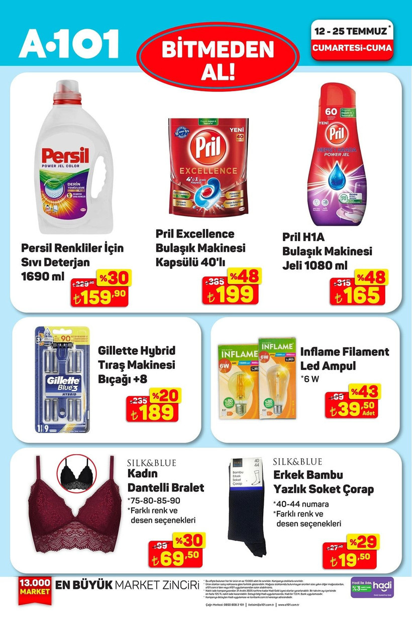 A101 18-24 TEMMUZ 2025 HAFTANIN FIRSATLARI: A101'de hangi ürünler indirime girecek? - Resim: 10