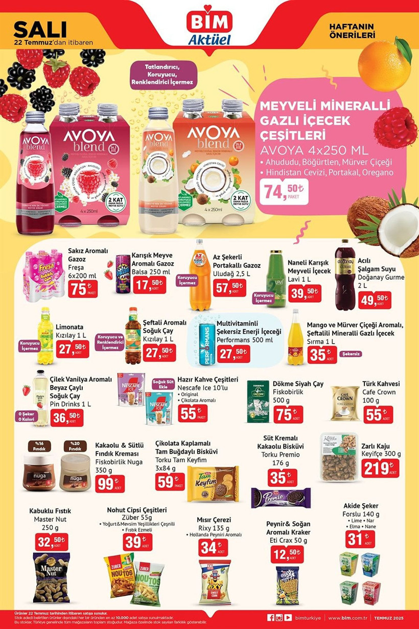 BİM 22 TEMMUZ 2025 AKTÜEL KATALOĞU: BİM'de hangi ürünler indirime girecek? - Resim: 3