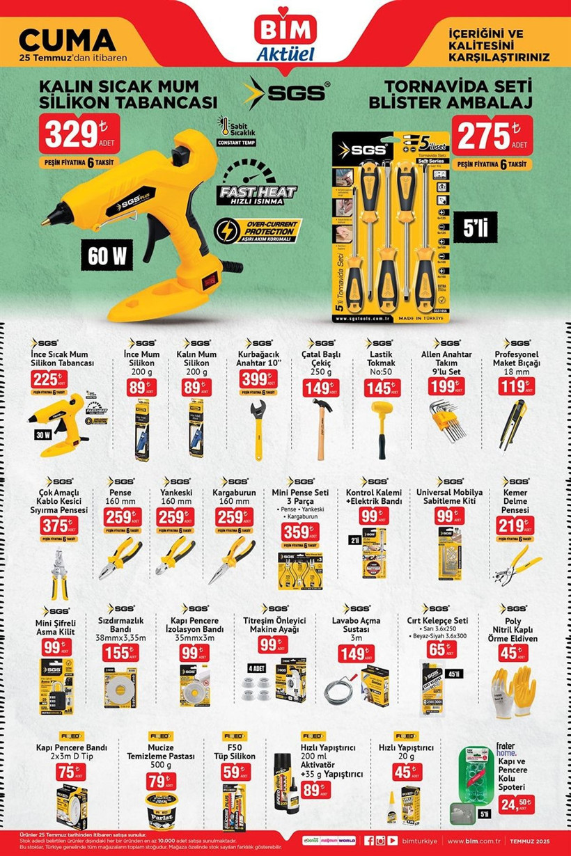 BİM 25 TEMMUZ 2025 AKTÜEL KATALOĞU: BİM'e elektrikli bisiklet geliyor! - Resim: 5