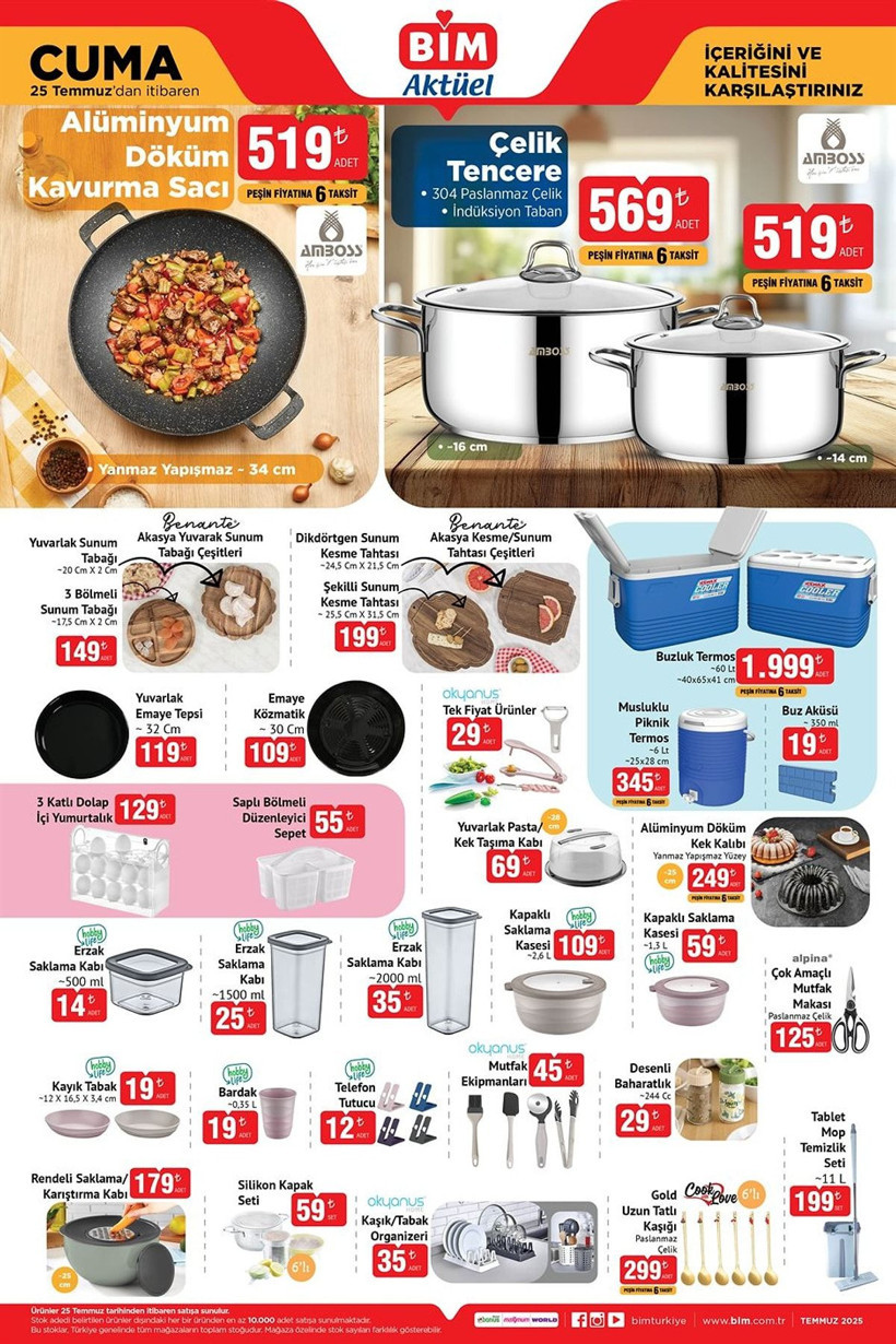 BİM 25 TEMMUZ 2025 AKTÜEL KATALOĞU: BİM'e elektrikli bisiklet geliyor! - Resim: 6