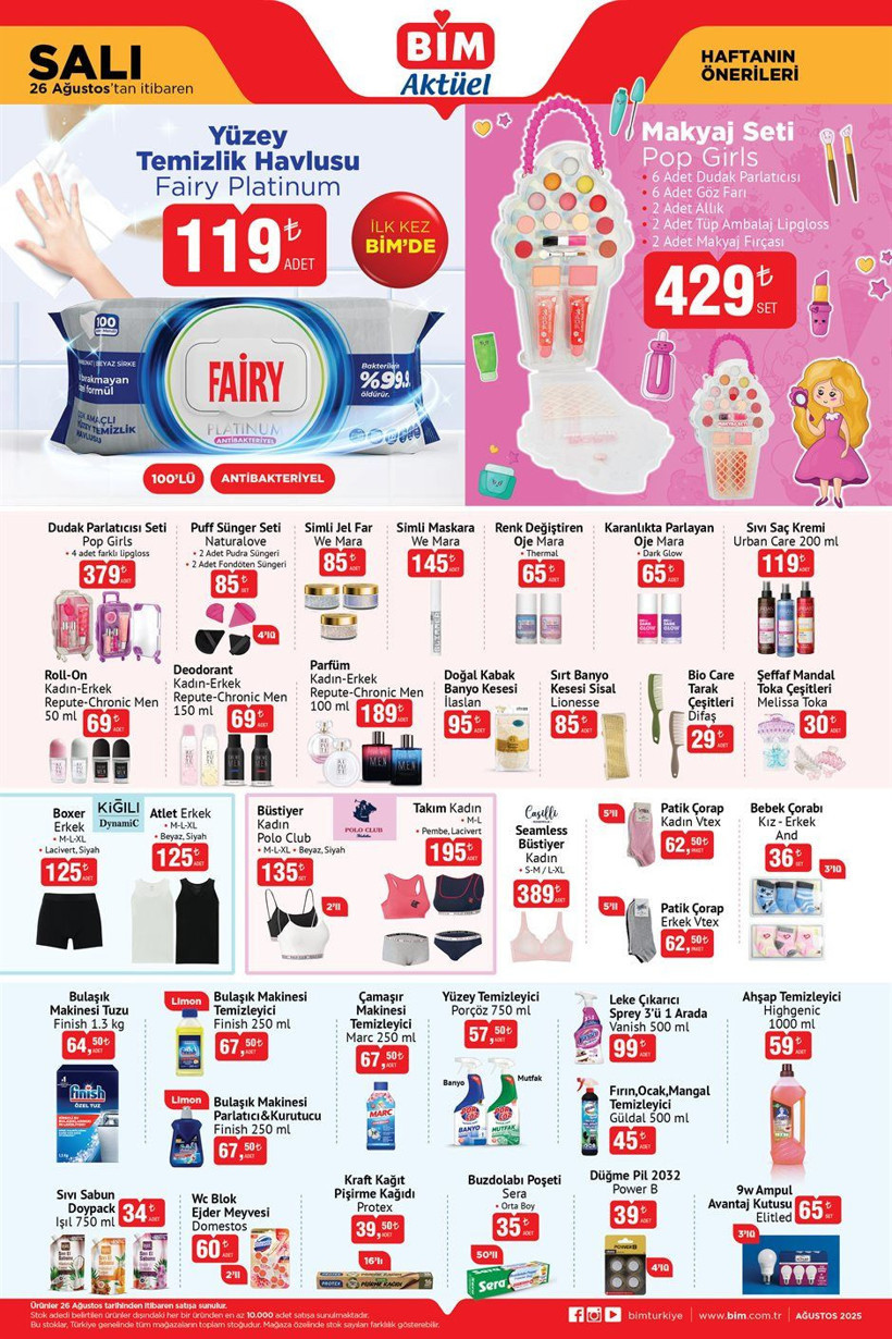 26 Ağustos BİM Aktüel kataloğu: Bugün BİM'de hangi ürünler indirimli? Ürün listesi... - Resim: 4