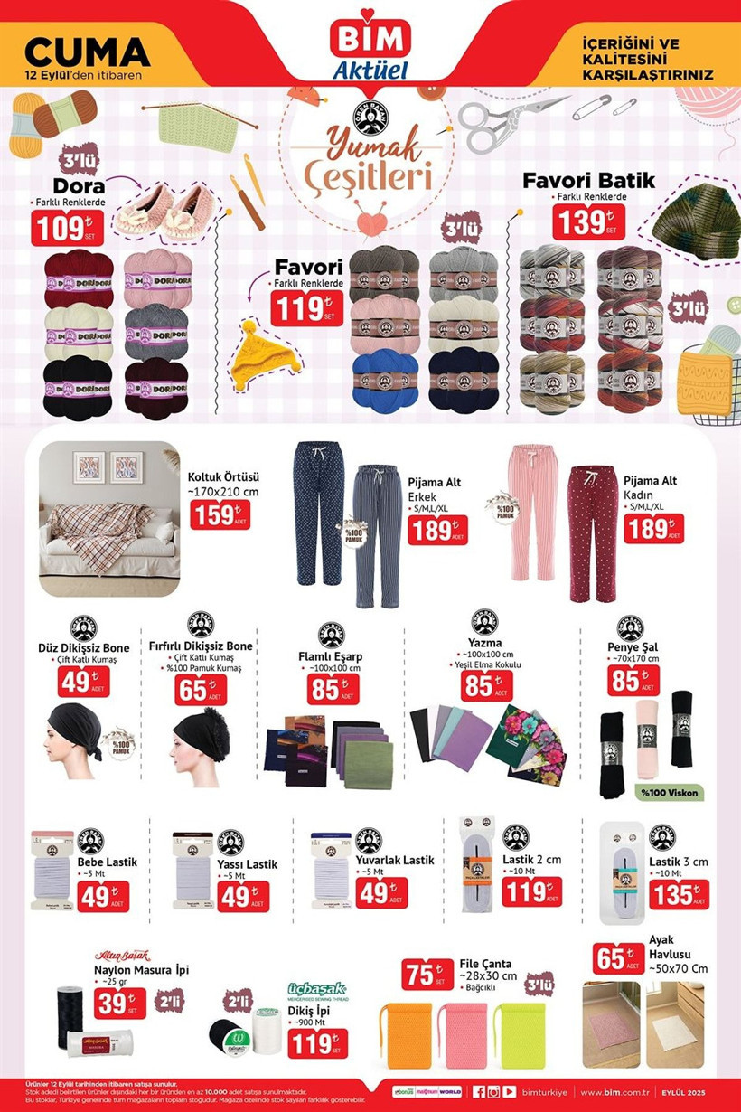 BİM 9-12 EYLÜL 2025 AKTÜEL KATALOĞU: BİM'e cep telefonu geliyor! - Resim: 8