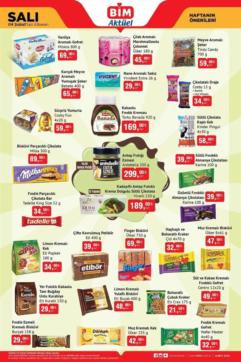 BİM 4 ŞUBAT 2025 AKTÜEL KATALOĞU: BİM'de Hangi Ürünler İndirime giriyor? - Resim: 1