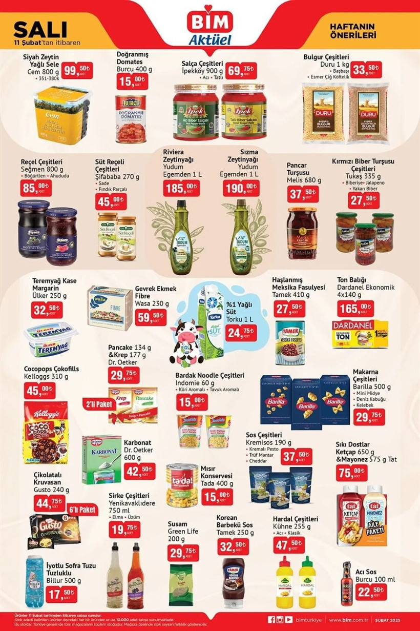 BİM 11 ŞUBAT 2025 AKTÜEL KATALOĞU: BİM'de Hangi Ürünler İndirime Girdi? - Resim: 1