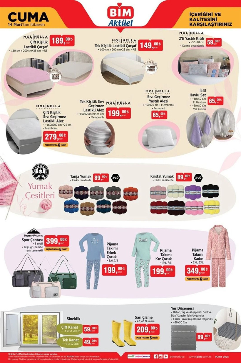 BİM 14 MART 2025 AKTÜEL KATALOĞU: BİM'e elektrikli bisiklet geliyor! - Resim: 7