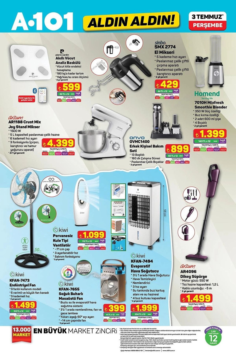 A101 3 TEMMUZ 2025 ALDIN ALDIN KATALOĞU: A101'e kablolu elektrikli araç şarj istasyonu geliyor! - Resim: 4