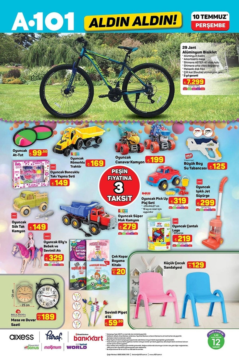 A101 10 TEMMUZ 2025 ALDIN ALDIN KATALOĞU: A101'de çekme karavan geliyor! - Resim: 9