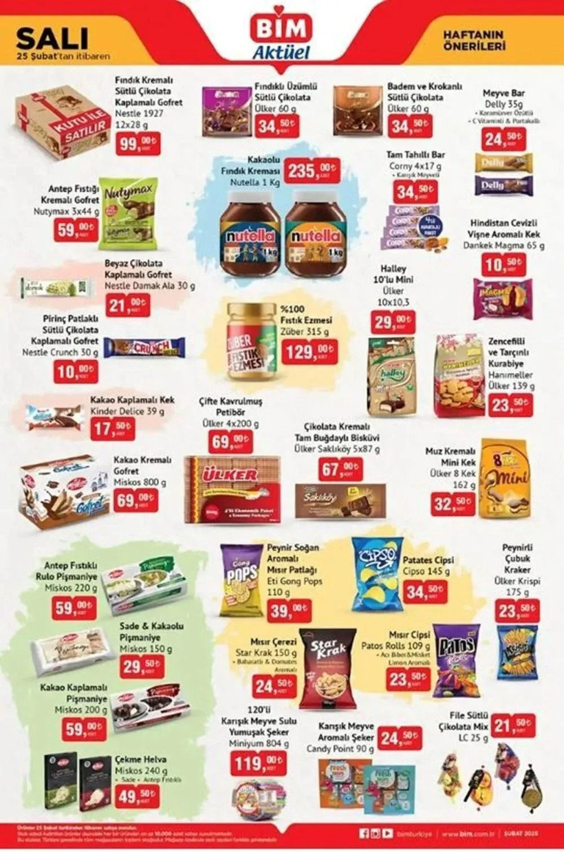 BİM 25 ŞUBAT 2025 AKTÜEL KATALOĞU: BİM'de Gıda Ürünlerinde İndirim Var! - Resim: 3