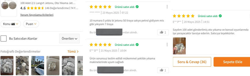 Sosyal medyada sahte jeton tartışması! Oto yıkamada kullanılan o yöntem gündem oldu - Resim : 2