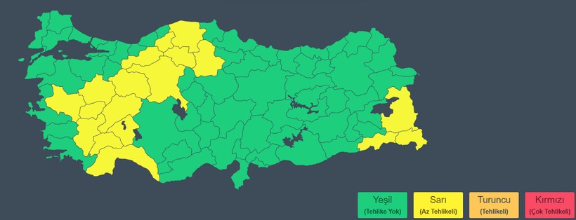 Yağışlı hava geri dönüyor! 20 il için sarı kodlu uyarı: İstanbul’da hava nasıl olacak? - Resim : 3