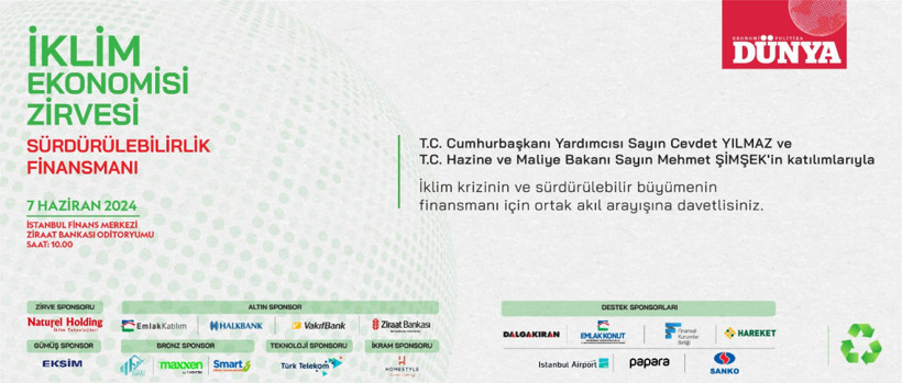 Dünya Gazetesi'nin düzenleyeceği İklim Zirvesi’nde neler konuşulacak? - Resim : 1