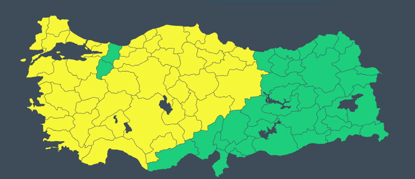 Meteoroloji, valilikler ve AKOM'dan son dakika uyarısı: İstanbul dahil 45 il için alarm! - Resim : 1