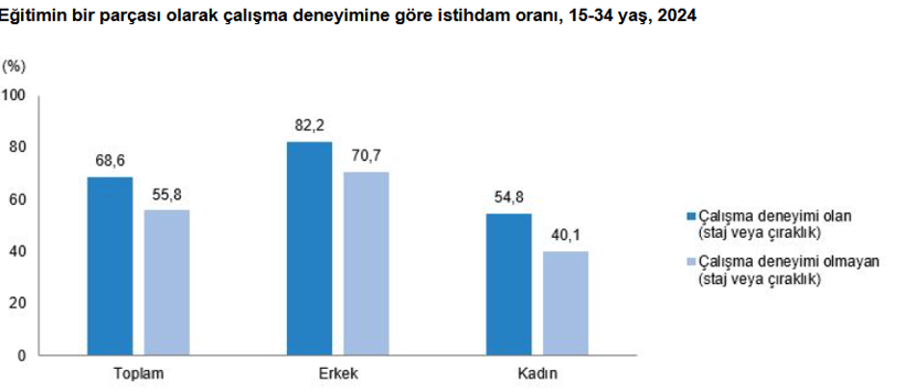 TÜİK açıkladı: 2024'te genç işsizliği 1,9 milyon oldu! - Resim : 2