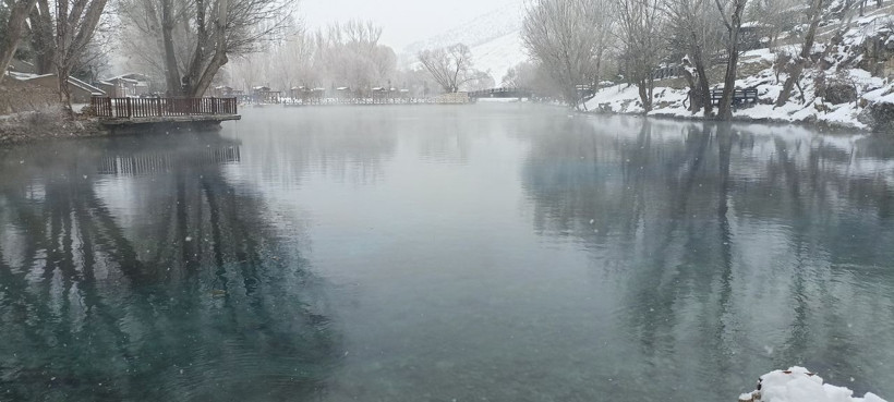 Sibirya soğuklarına rağmen donmayan tek göl! Anadolu'nun Nazar Boncuğu - Resim: 1