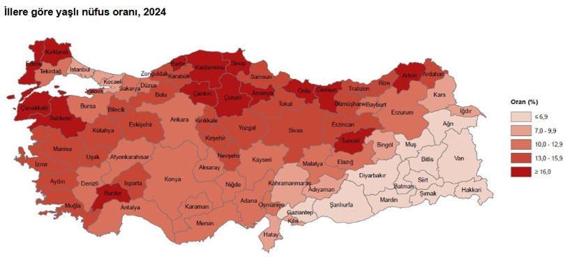 Son dakika: T&uuml;rkiye n&uuml;fusunun yaş yapısı değişti! Doğurganlık yavaşladı, yaşlanma hızlandı - Resim : 1
