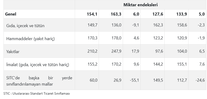 TÜİK açıkladı: Temmuz ayı dış ticaret endeksi belli oldu! - Resim : 5