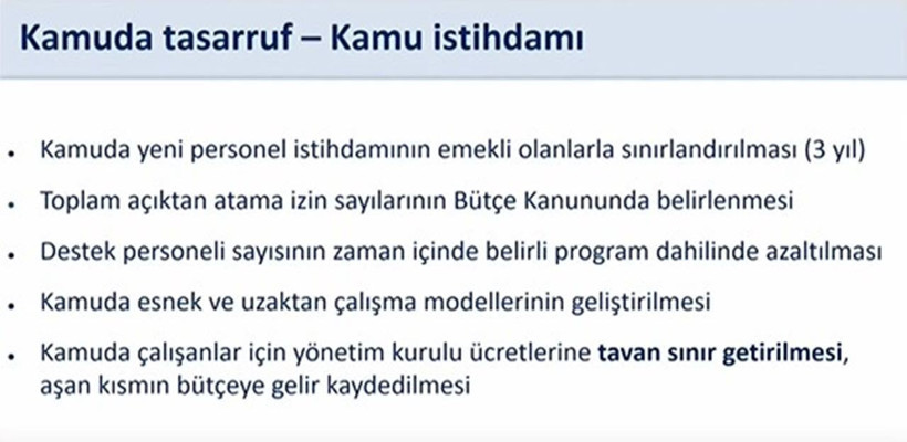 Son dakika... Kamuda tasarruf paketi: Üç yıl memur alımı sınırlandı; 'çift maaş'a tavan geldi - Resim : 3