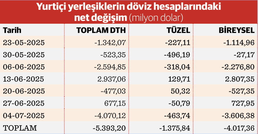 Yabancı hisse ve DİBS alıyor yerli yatırımcı döviz satıyor - Resim : 2