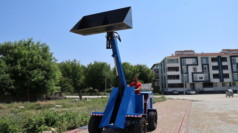 Kendi iş makinesini yaptı! Hedefi köy tarımını güçlendirmek - Resim: 3